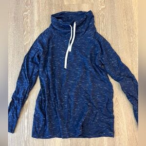 Blue long sleeve sweater